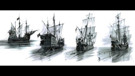Корабли из пиратов карибского моря
