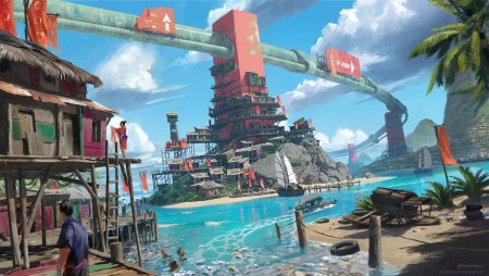 Stilt village