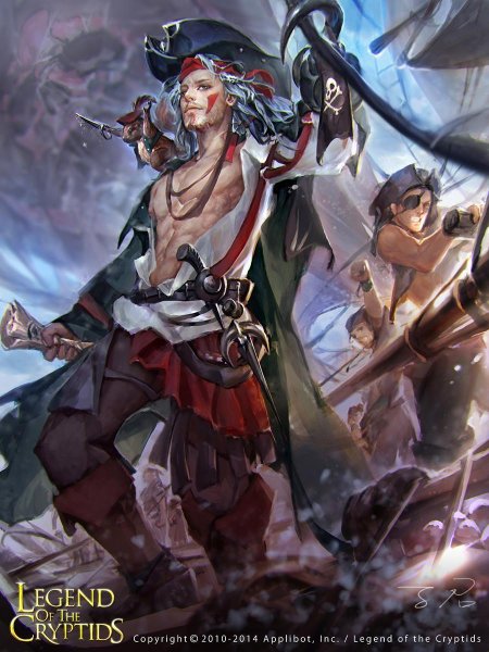 Legend of the cryptids пираты