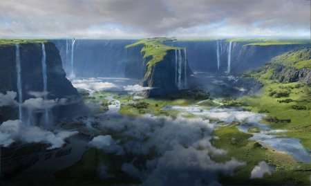 The big waterfall