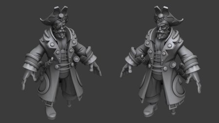 Stylized pirat