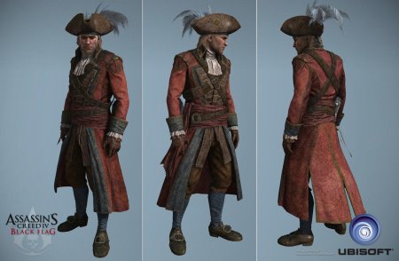 Костюм приватира assassins creed 4 black flag