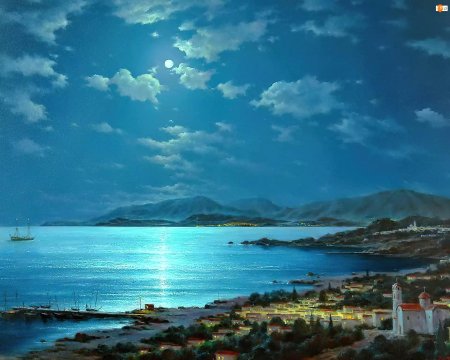 Георгий дмитриев морской пейзажист