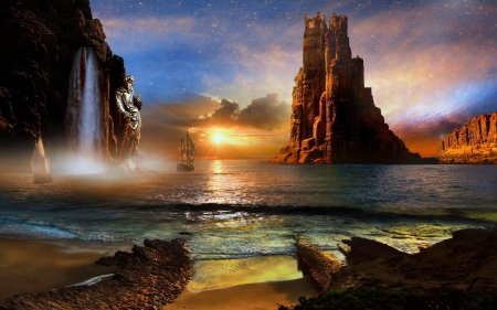Фантастические пейзажи