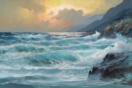 Александр дзигурский живопись море