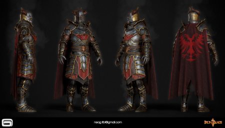 Iron blade броня храмовника