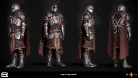 Iron blade броня храмовника
