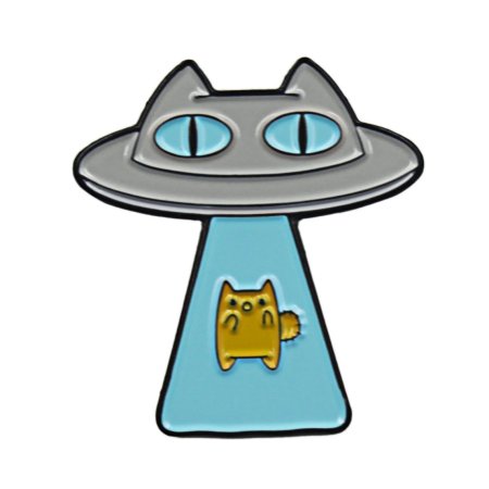 Кот в летающей тарелке
