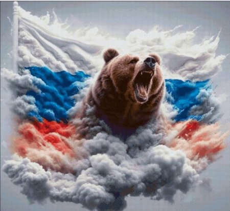 Россия медведь