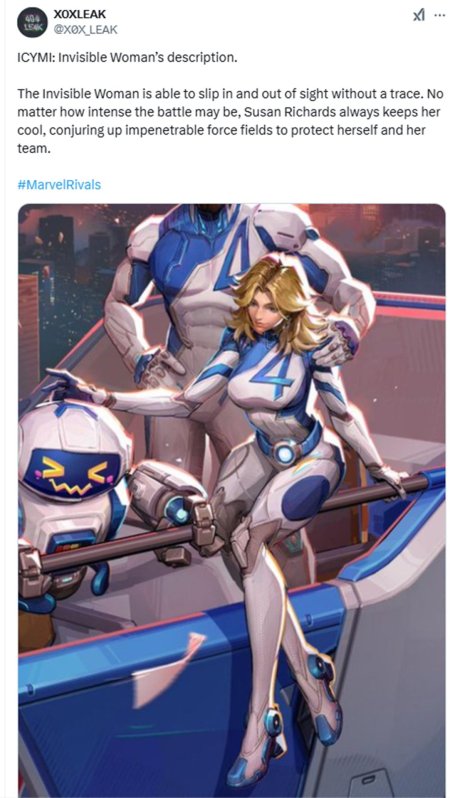 Marvel rivals invisible woman