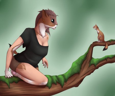 Мультяшная белка