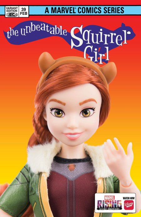 Кукла marvel rising doreen green (squirrel girl)