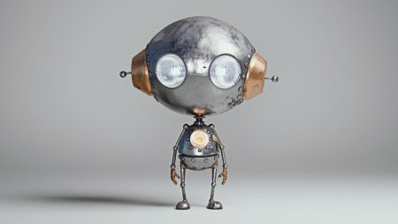 Blender 3d робот