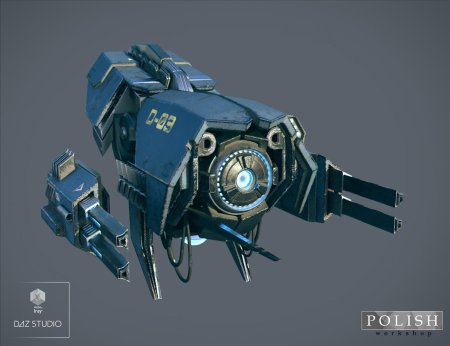 Киберпанк 2077 боевой дрон