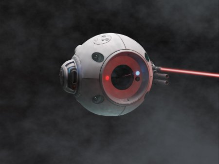 Ремонтный дрон sci fi