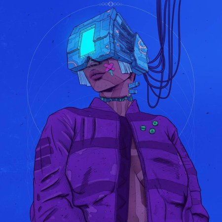 Cyberpunk vr шлем