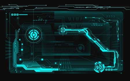 Футуристический интерфейс