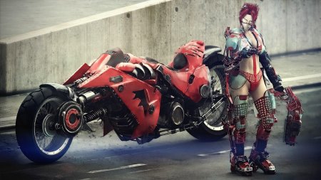 Cyberpunk 2077 байк акира