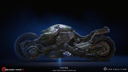 Gears of war мотоцикл