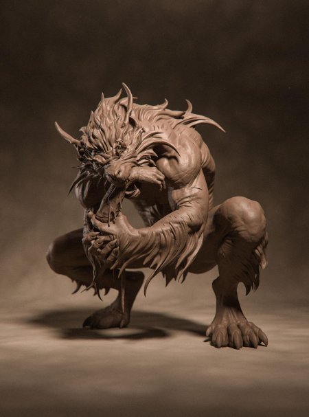 Оборотень artstation