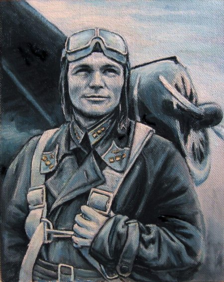 Портрет алексея маресьева летчика
