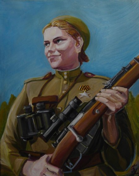 Роза шанина снайпер