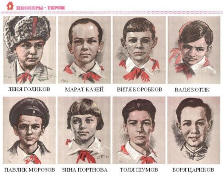 Пионеры герои советского союза