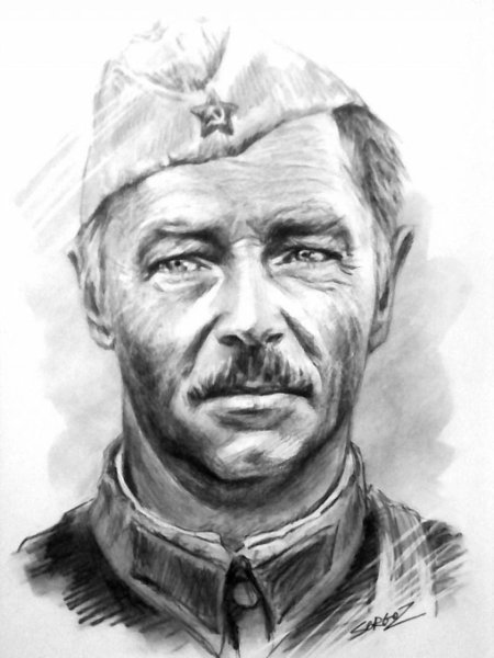 Карандашные портреты сергея загаровского