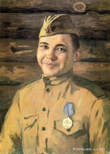 Портреты солдат великой отечественной войны 1941-1945 живопись