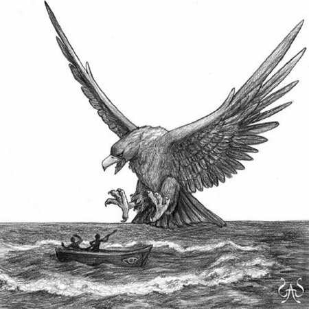 Птица рух синдбад мореход