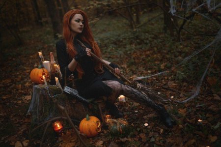 Ева элфи косплей ведьмы