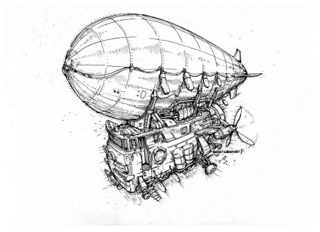 Zeppelin дизельпанк дирижабли