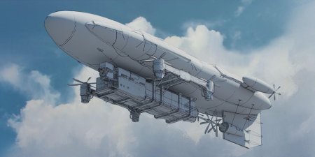Zeppelin дизельпанк дирижабли