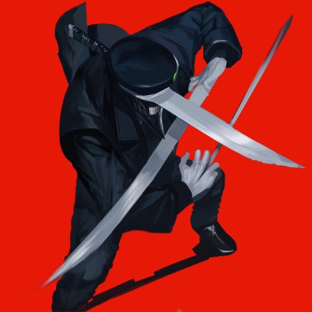 Демон катана chainsaw man