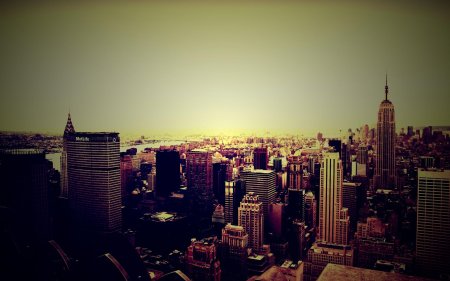 New york city skyline