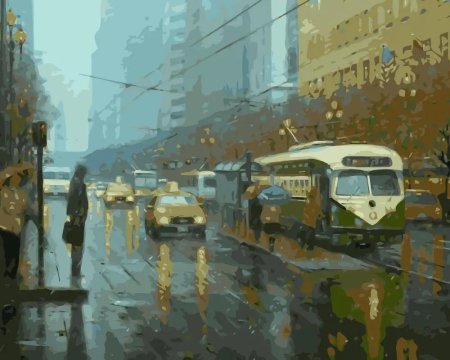Картины городской пейзаж
