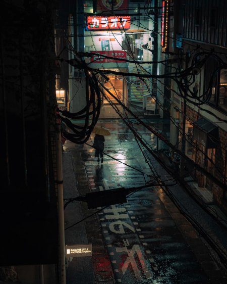 Cyberpunk city