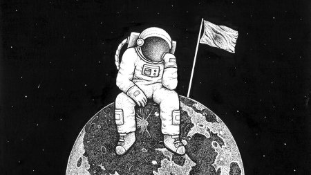 Космонавт рисунки