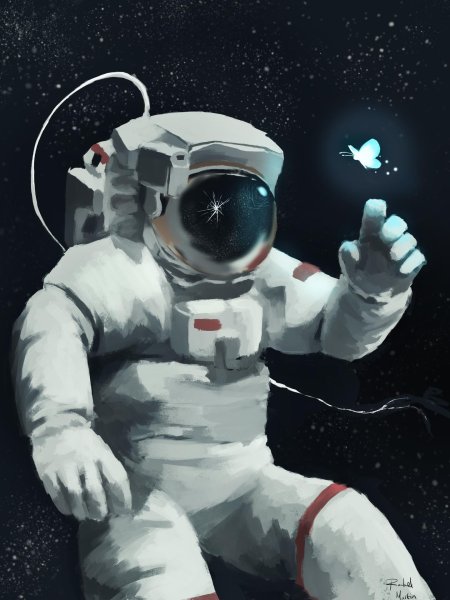 Космонавт арт