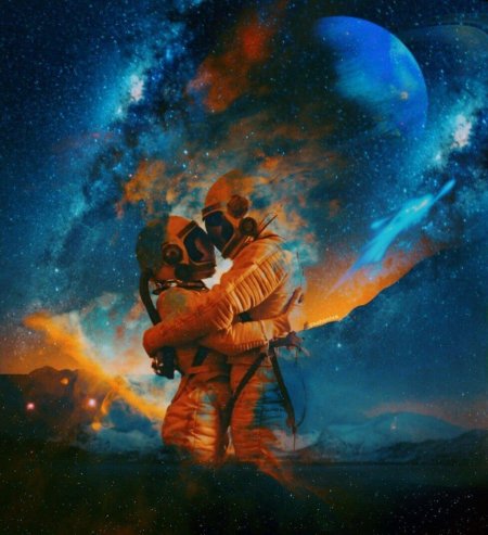Космонавты любовь