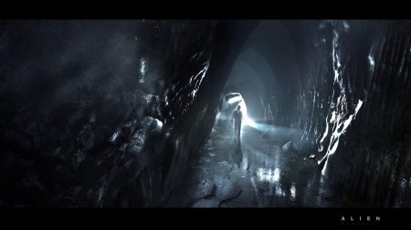 Коридор корабль alien covenant