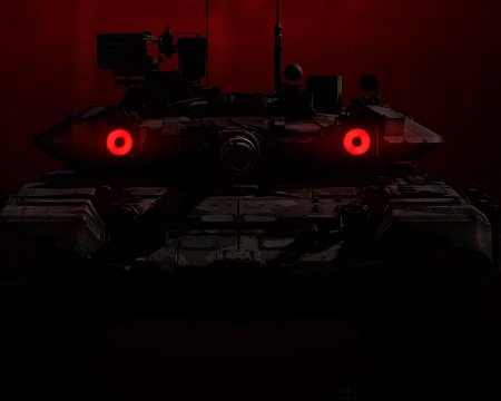 Т-90 red eyes