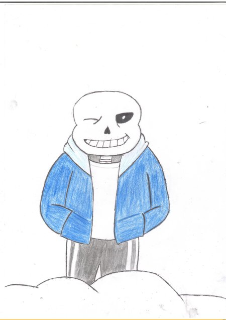 Скелет санс/sans