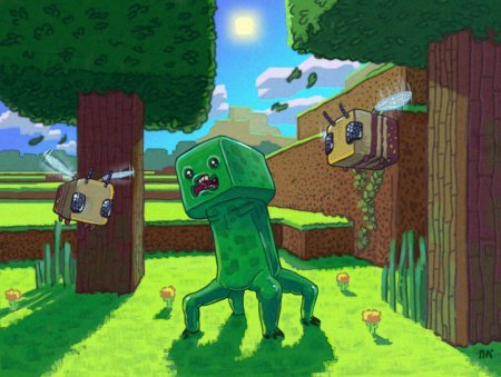 Minecraft creeper