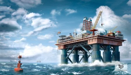 Нефтяная платформа дропнер 1995