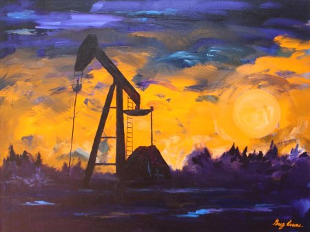 Картины нефтью