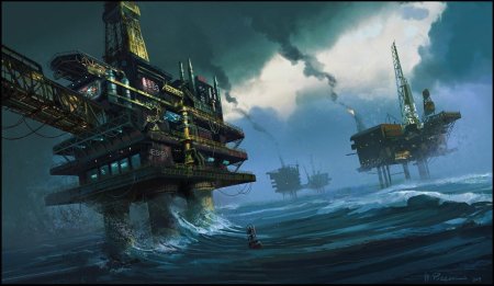 Платформа нефтяная