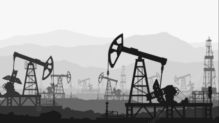 Нефтяная буровая вышка вектор