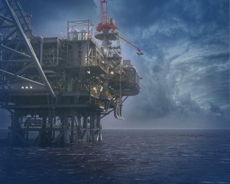 Нефтяная платформа дропнер 1995