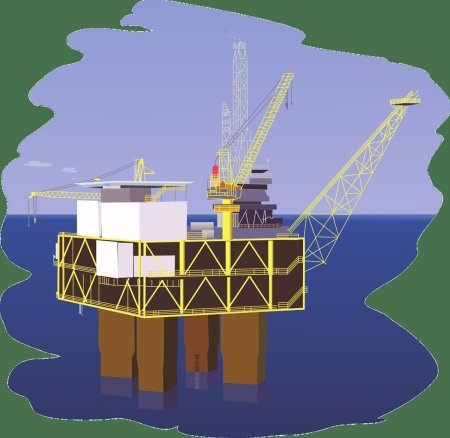 Платформа нефтяная